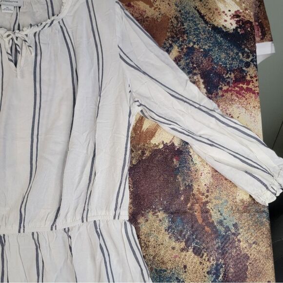 Women's Liz Claiborne Beautiful Pull Over Blouse Xtra Large - Picture 4 of 11